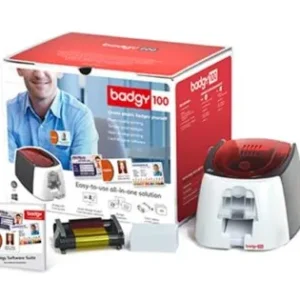 Paquete Impresora de Credenciales Badgy 100