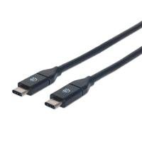 CABLE USB,MANHATTAN,354899,-C V3.2, C-C 0.5M 10GBPS, 60W