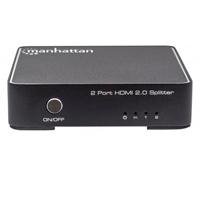 VIDEO SPLITTERMANHATTAN,207591, HDMI 4K60HZ, 1 IN2 OUT