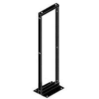RACK NORTH SYSTEM 45 U.R. 2 POSTES 19 PULGADAS ALUMINIO (PESADO) NEGRO