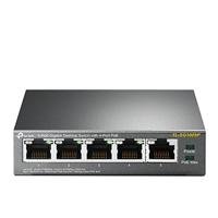 SWITCH | TP-LINK | TL-SG1005P | 5 PUERTOS RJ45 GIGABIT 10/100/1000 MBP