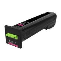 TONER LEXMARK 72K4XM0 MAGENTA, EXTRA ALTO RENDIMIENTO 22000, PARA CS82