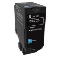 TONER LASER LEXMARK COLOR CIAN DE ALTO RENDIMIENTO  NP 74C4HC0  PARA C