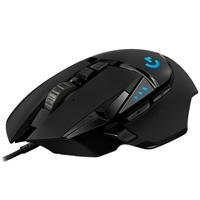 MOUSE GAMING LOGITECH G502 HERO NEGRO ALAMBRICO USB LIGHTSYNC RGB 16K