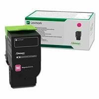 TONER LASER LEXMARK COLOR MAGENTA RENDIMIENTO ESTANDAR, NP 78C40M0, HA