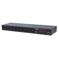 BARRA PDU,INTELLINET,163682, 8 CONT. GAB/RACK 19, 1U, INTELIGENTE CON