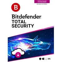 ESD BITDEFENDER TOTAL SECURITY MULTI DISPOSITIVOS  10 USUARIOS  1 AÑO
