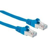 CABLE PATCH,INTELLINET,741477, CAT 6A, 0.9M( 3.0F) S/FTP AZUL