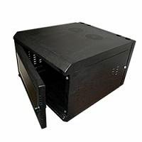 GABINETE NORTH SYSTEM MONTAJE EN PARED 6 U.R. S/E SIN EQUIPO NEGRO LIS
