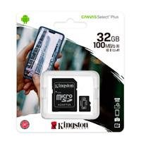 MEMORIA FLASH MICRO SD KINGSTON SDXC CANVAS SELECT PLUS 32GB 100R UHS-