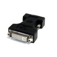 ADAPTADOR DE VIDEO DVI-I A VGA – DVI-I HEMBRA – HD15 MACHO – NEGRO – S