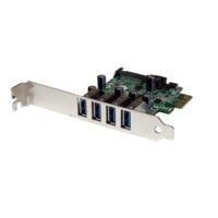 TARJETA PCI EXPRESS – ADAPTADOR PCI-E USB 3.0 CON UASP DE 4 PUERTOS Y