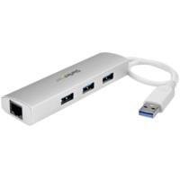 HUB USB 3.0 DE 3 PUERTOS – CONCENTRADOR DE 3 PUERTOS USB 3.0 CON ADAPT