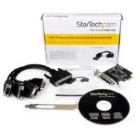 TARJETA PCI EXPRESS – ADAPTADOR PCIE DE 4 PUERTOS SERIAL CON CABLE MUL