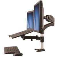 SOPORTE PARA UN MONITOR – BRAZO PARA MONITOR Y BASE PARA LAPTOP CON AJ