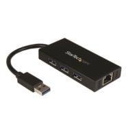 HUB USB 3.0 DE ALUMINIO CON CABLE – CONCENTRADOR DE 3 PUERTOS USB CON