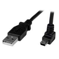 CABLE ADAPTADOR 1M USB A MACHO A MINI USB B MACHO ACODADO EN NGULO HAC