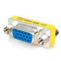 CAMBIADOR DELGADO DE GENERO VGA HD15 HEMBRA A HEMBRA – ACOPLADOR – STA