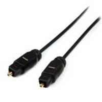 CABLE DE 3M TOSLINK AUDIO DIGITAL OPTICO SPDIF DELGADO – NEGRO – START