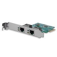 ADAPTADOR TARJETA DE RED NIC PCI EXPRESS PCI-E DE 2 PUERTOS GIGABIT ET