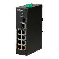 SWITCH POE DAHUA PFS3110-8ET-96 DE 10 PUERTOS 8 PTOS POE 1 PTO SFP DE