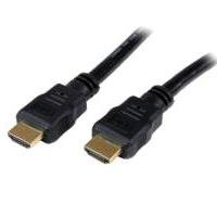 CABLE HDMI DE 1M DE ALTA VELOCIDAD – 2X HDMI MACHO – NEGRO – ULTRA HD