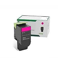 TONER LASER LEXMARK COLOR MAGENTA EXTRA ALTO RENDIMIENTO, NP 78C4XM0,