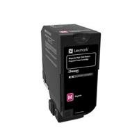 TONER LASER LEXMARK COLOR MAGENTA, NP 74C4HM0, ALTO RENDIMIENTO, HASTA