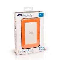 DISCO DURO EXTERNO LACIE RUGGED MINI 4TB 2.5 PORTATIL USB 3.0 NARANJA-