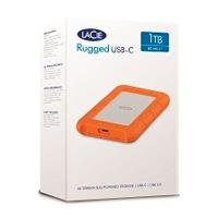 DISCO DURO EXTERNO LACIE RUGGED USB-C 1TB 2.5 PORTATIL USB 3.1 NARANJA
