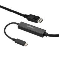 CABLE ADAPTADOR DE 3M USB-C A DISPLAYPORT 4K 60HZ – NEGRO – CABLE USB