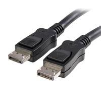 CABLE DE 5M DISPLAYPORT 4K MBR CON CIERRE DE SEGURIDAD MEDIANTE MECANI