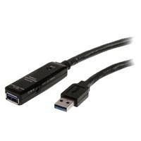 CABLE EXTENSOR ALARGADOR USB 3.0 SUPERSPEED ACTIVO DE 3M – USB A MACHO