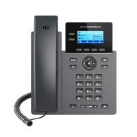 TELFONO IP GRANDSTREAM GRP2602P, 4 CUENTAS SIP 2 LINEAS P. LCD 2 PUERT
