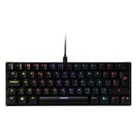 TECLADO MECANICO OCELOT/FORMA 60/ALAMBRICO/PLASTICO/ILUMINACION TIPO R