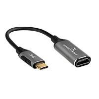 ADAPTADOR CONECTOR USB TIPO C CABLE 14.5 CENTIMETROS HDMI 4K 60 HZ FUL