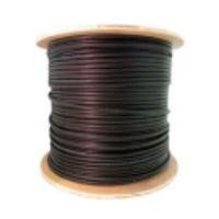 CABLE UTP SAXXON CCA DE 305M CATEGORIA 6 EXTERIOR DOBLE FORRO COLOR NE