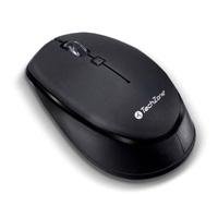 MOUSE TECHZONE TZ19MOU01-INA OPTICO INALAMBRICO 1000 DPIS ERGONOMICO N