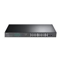 SWITCH |TP-LINK | TL-SG1218MPE | 16 PUERTOS RJ45 GIGABIT 10/100/1000 M