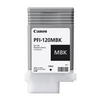 TANQUE DE TINTA CANON PFI-120 MBK NEGRO MATE,COMPATIBLE: TM-200,TM-205