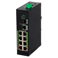 SWITCH DAHUA DH-LR2110-8ET-120-V2 EPOE 8 PUERTOS HASTA 800 MTS CON CAM