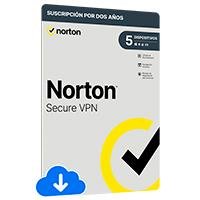 ESD NORTON WIFI VPN PRIVACIDAD SEGURA 5 DISPOSITIVOS 2 AÑOS  ENTREGA E