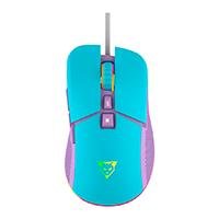 MOUSE OPTICO OCELOT GAMING OCM CANDY BLUE  RGB  7200 DPI AJUSTABLES  7
