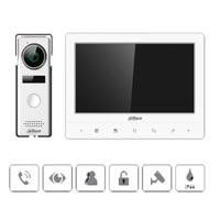 KIT DE VIDEOPORTERO ANALOGICO MONITOR DE 7 PULGADAS CAMARA DE 1.3 MP F