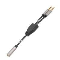 ADAPTADOR,MANHATTAN.356121, AUDIO 3.5MM 1 H A 2 M, 15CM, CABLE QUE DIV