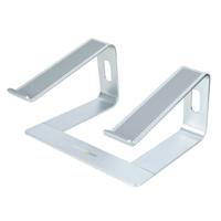 BASE DE ESCRITORIO PARA LAPTOP, SOPORTA 5KG, DE ALUMINIO, COLOR PLATA,