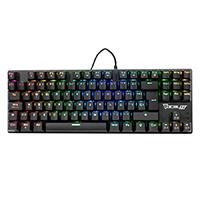 TECLADO MECANICO OCELOT GAMING OK-TKL2  SWITCH ROJO  FULL RGB  88 TECL