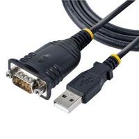 CABLE DE 1M USB A SERIAL, CONVERTIDOR DB9 MACHO RS232 A USB, PROLIFIC,