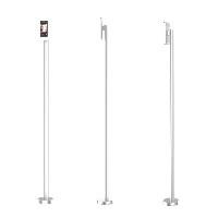 PEDESTAL DE ALUMINIO  ANVIZ  AN-STATION MOUNT  DE PISO PARA SERIE FACE