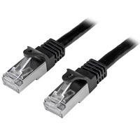 CABLE DE 2M DE RED CAT6 ETHERNET GIGABIT BLINDADO SFTP – NEGRO – START